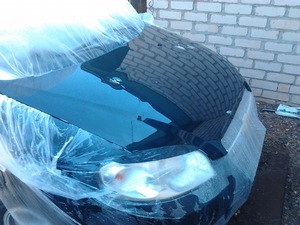 Покраска капота